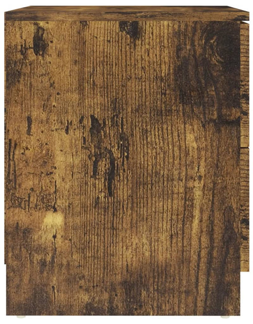 Încărcați imaginea în vizualizatorul Galerie, Noptieră, stejar fumuriu, 40x40x50 cm, lemn prelucrat
