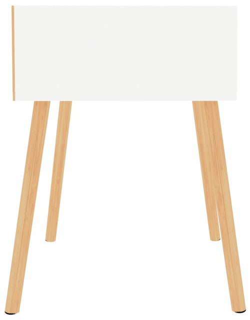 Загрузите изображение в средство просмотра галереи, Dulapuri noptieră, 2 buc., alb, 40x40x56 cm, lemn prelucrat
