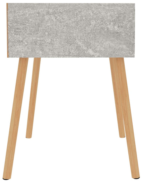 Загрузите изображение в средство просмотра галереи, Noptieră, gri beton, 40x40x56 cm, lemn prelucrat
