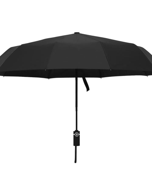 Încărcați imaginea în vizualizatorul Galerie, Umbrelă pliabilă automată, negru, 104 cm
