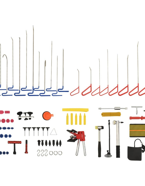 Încărcați imaginea în vizualizatorul Galerie, Set unelte reparații deformări auto fără vopsea, 89 piese
