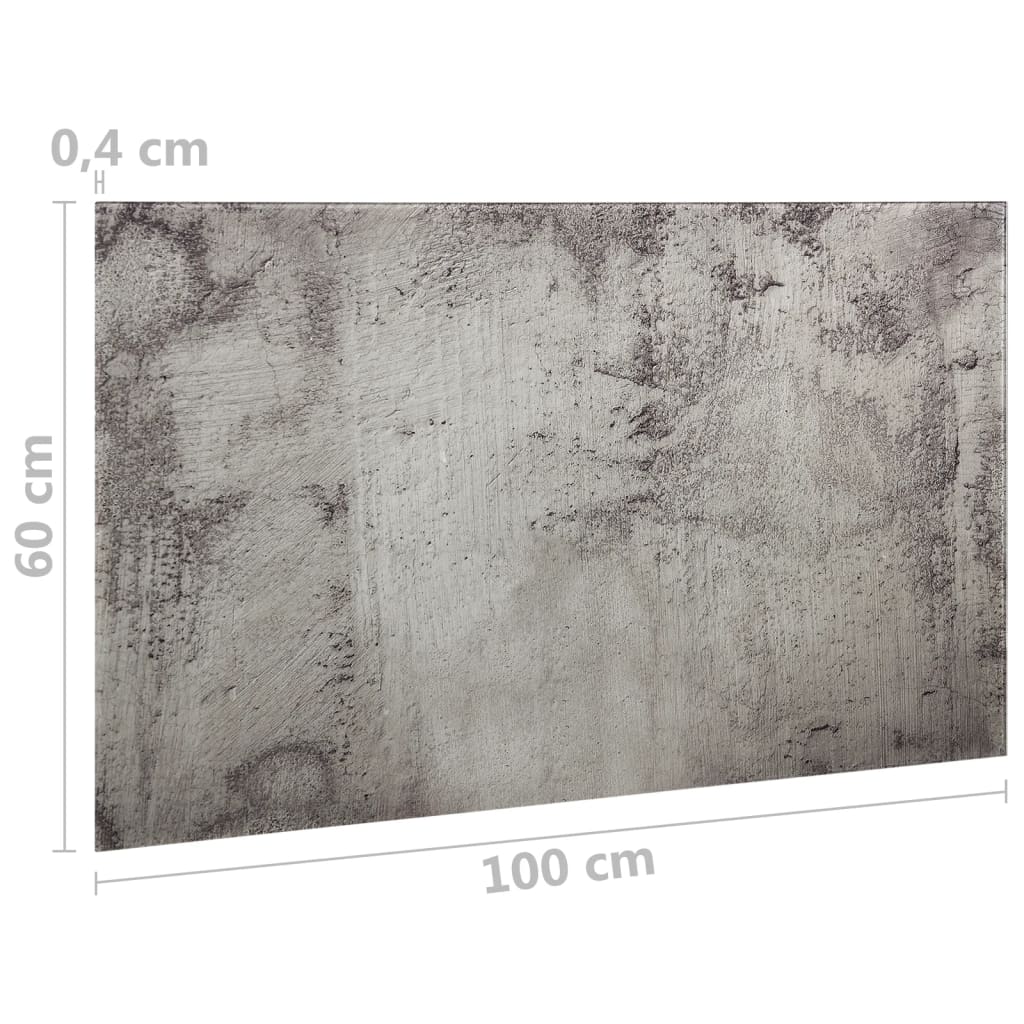 Tablă magnetică de perete, 100x60 cm, sticlă