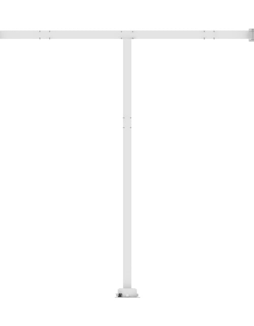 Загрузите изображение в средство просмотра галереи, Copertină retractabilă manual, albastru/alb, 300x250 cm
