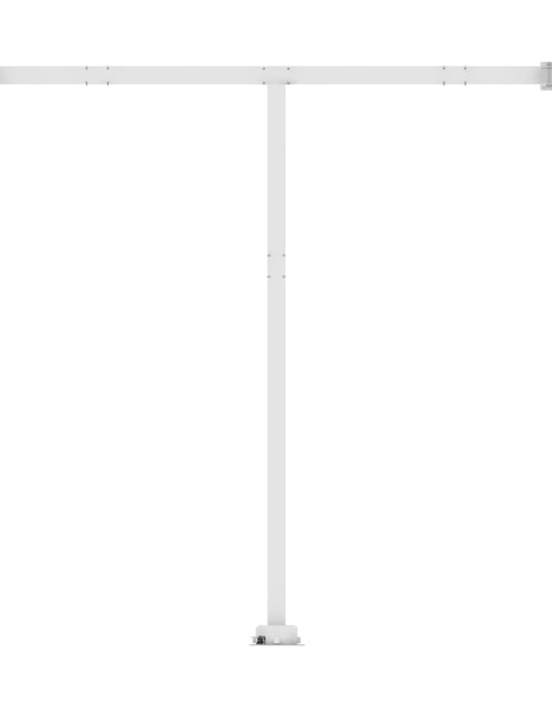 Încărcați imaginea în vizualizatorul Galerie, Copertină retractabilă manual cu LED, crem, 300x250 cm - Lando
