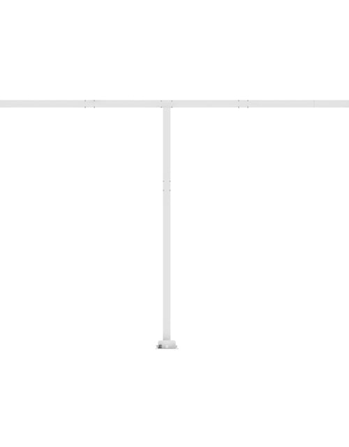 Загрузите изображение в средство просмотра галереи, Copertină autonomă retractabilă automat oranj/maro 500x300 cm
