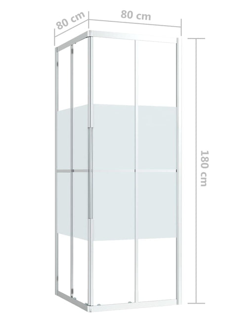 Încărcați imaginea în vizualizatorul Galerie, Cabină de duș, 80x80x180 cm, ESG
