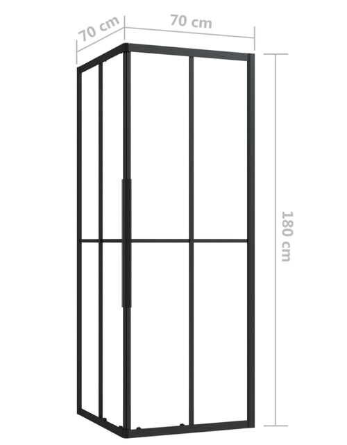 Загрузите изображение в средство просмотра галереи, Cabină de duș, 70x70x180 cm, ESG
