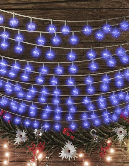 Încărcați imaginea în vizualizatorul Galerie, vidalXL Ghirlandă luminoasă, 400 LED-uri, albastru, 8 funcții, 40 m
