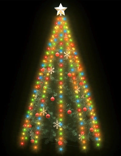 Încărcați imaginea în vizualizatorul Galerie, Instalație brad de Crăciun cu 300 LED-uri multicolor 300 cm - Lando
