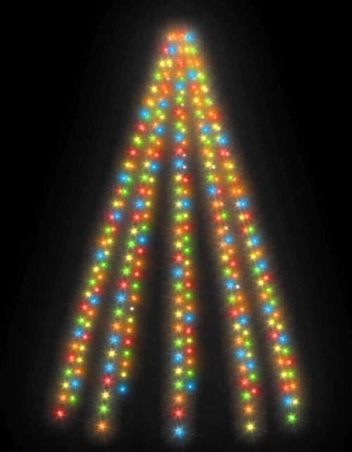 Загрузите изображение в средство просмотра галереи, Instalație brad de Crăciun cu 300 LED-uri multicolor 300 cm - Lando
