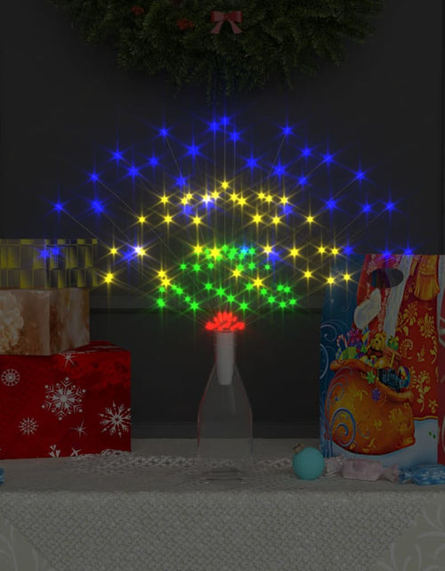 Încărcați imaginea în vizualizatorul Galerie, Lămpi cu artificii de Crăciun 10 buc. 1400 LED multicolor 20 cm
