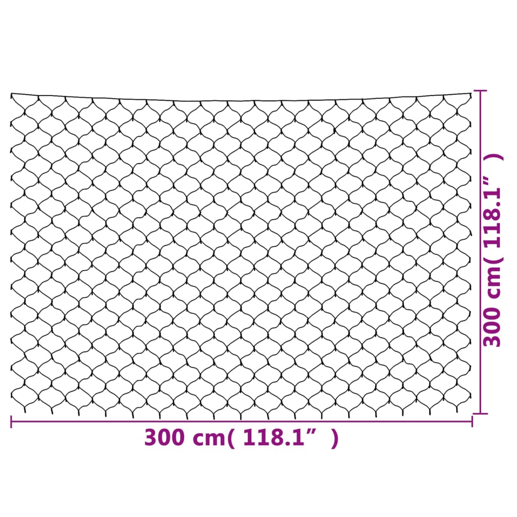 Plasă lumini de Crăciun alb cald 3x3m 306 LED interior/exterior