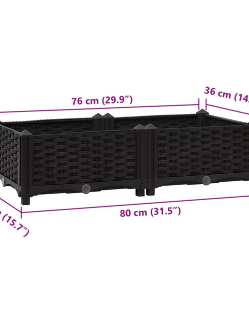 Загрузите изображение в средство просмотра галереи, Strat înălțat, 80x40x23 cm, polipropilenă
