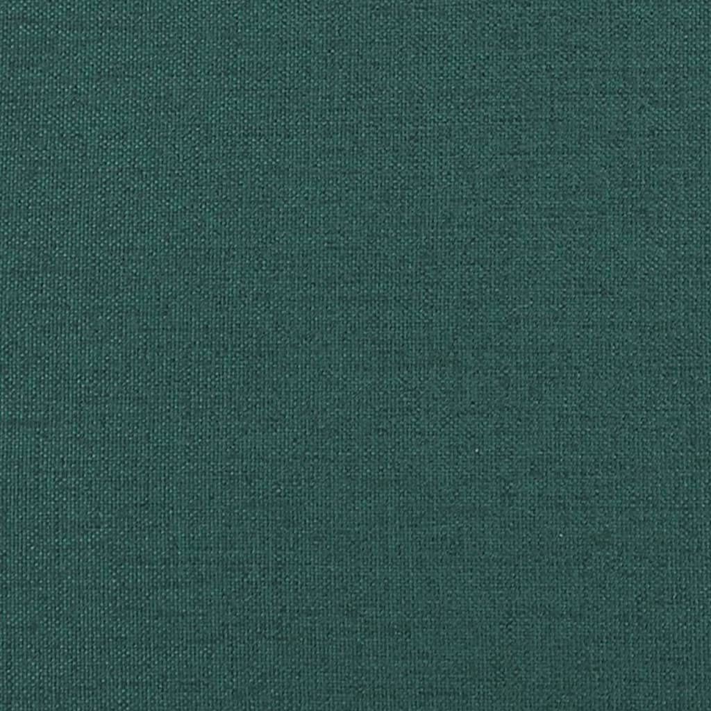 Fotoliu rabatabil electric, verde închis, material textil