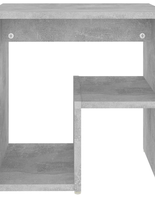 Загрузите изображение в средство просмотра галереи, Noptiere, 2 buc., gri beton, 40x30x40 cm, PAL
