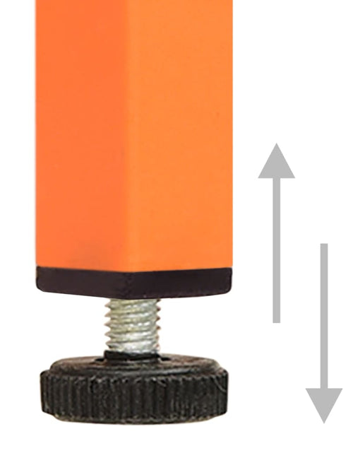 Загрузите изображение в средство просмотра галереи, Dulap de depozitare, portocaliu, 80x35x101,5 cm, oțel
