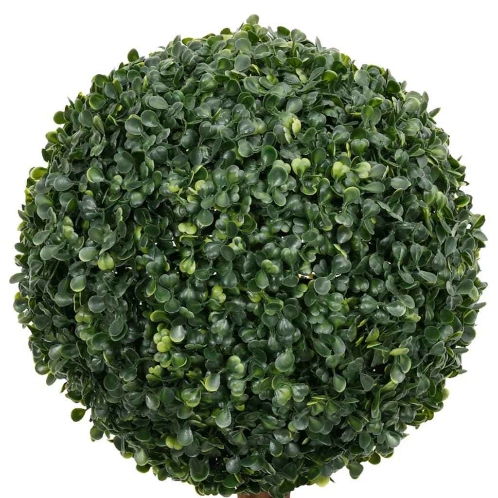 Plantă artificială cimișir cu ghiveci verde 119cm formă minge