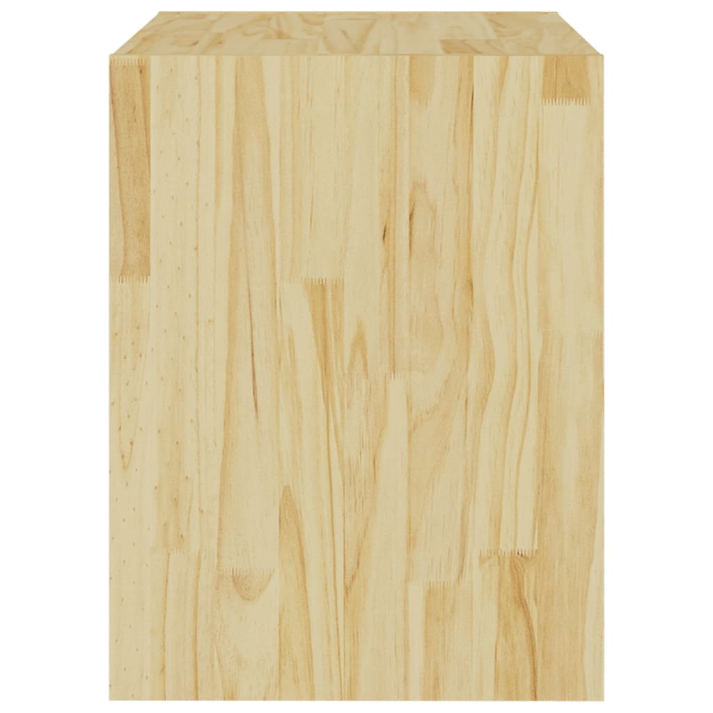 Noptiere, 2 buc., 40x30,5x40 cm, lemn masiv de pin