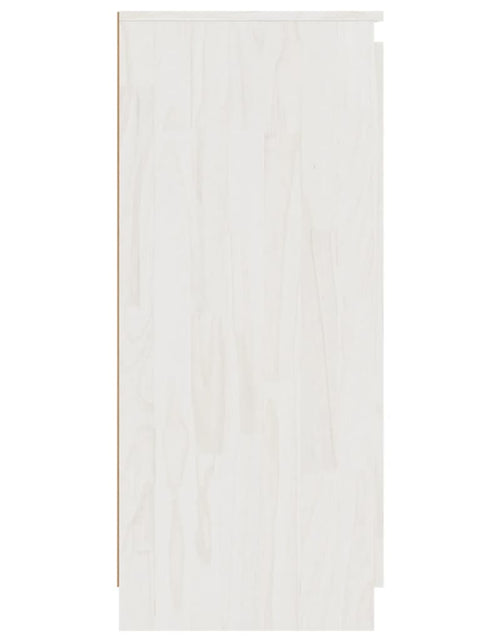 Încărcați imaginea în vizualizatorul Galerie, Dulap, alb, 60x36x84 cm, lemn masiv de pin
