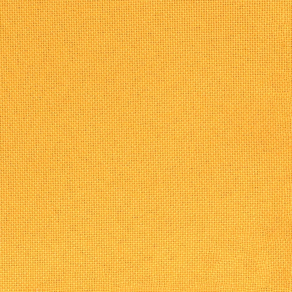 Taburet, galben, 78x56x32 cm, material textil