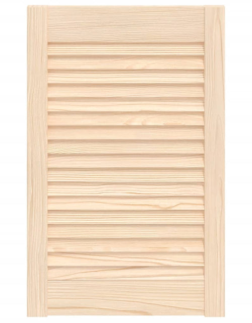 Încărcați imaginea în vizualizatorul Galerie, Ușă de dulap cu design lambriu, 61,5x39,4 cm, lemn masiv de pin
