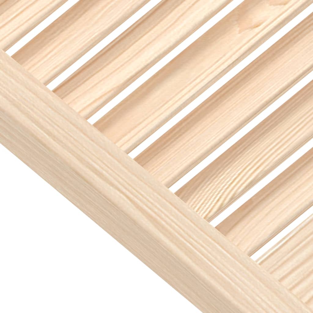 Uși de dulap design lambriu 4 buc. 99,3x39,4 cm lemn masiv pin