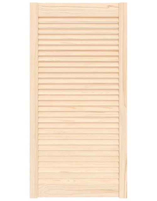 Încărcați imaginea în vizualizatorul Galerie, Ușă de dulap cu design lambriu, 99,3x49,4 cm, lemn masiv de pin
