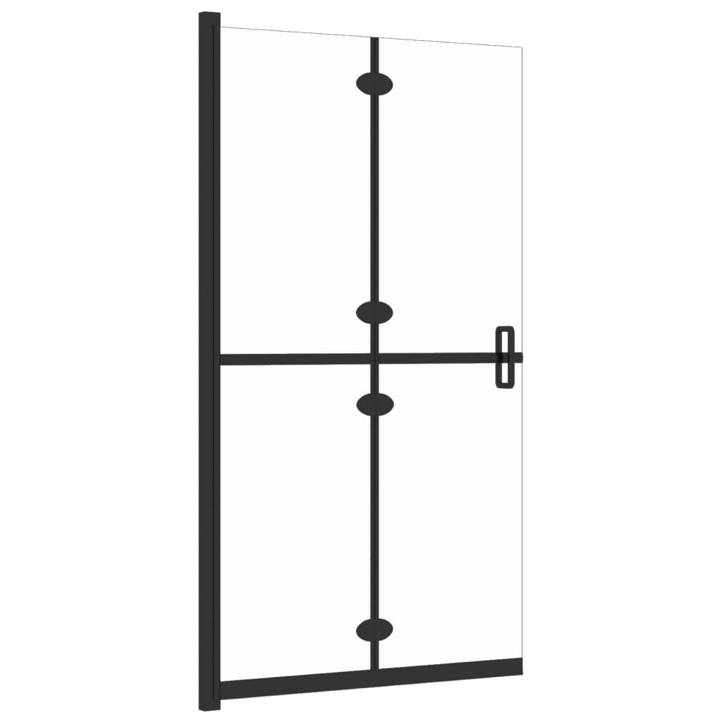 Perete de duș walk-in pliabil 70x190 cm sticlă ESG transparentă