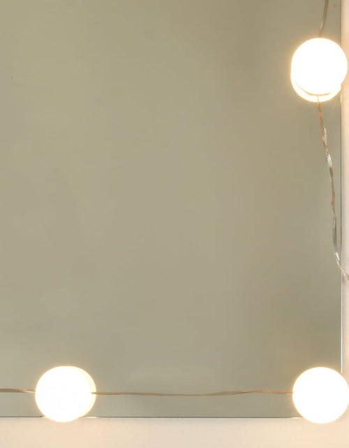 Încărcați imaginea în vizualizatorul Galerie, Dulap cu oglindă și LED, alb extralucios, 91x15x76,5 cm

