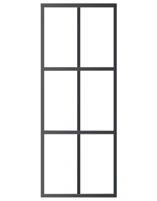Загрузите изображение в средство просмотра галереи, Ușă glisantă cu set feronerie, 76x205 cm, sticlă ESG/aluminiu
