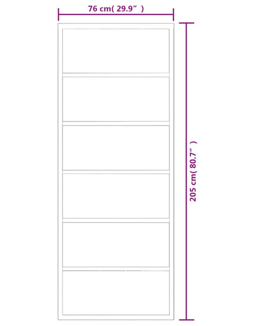 Загрузите изображение в средство просмотра галереи, Ușă glisantă cu set feronerie, 76x205 cm, sticlă ESG/aluminiu
