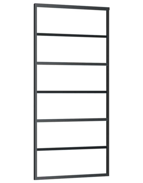 Загрузите изображение в средство просмотра галереи, Ușă glisantă cu set feronerie, 90x205 cm, sticlă ESG/aluminiu
