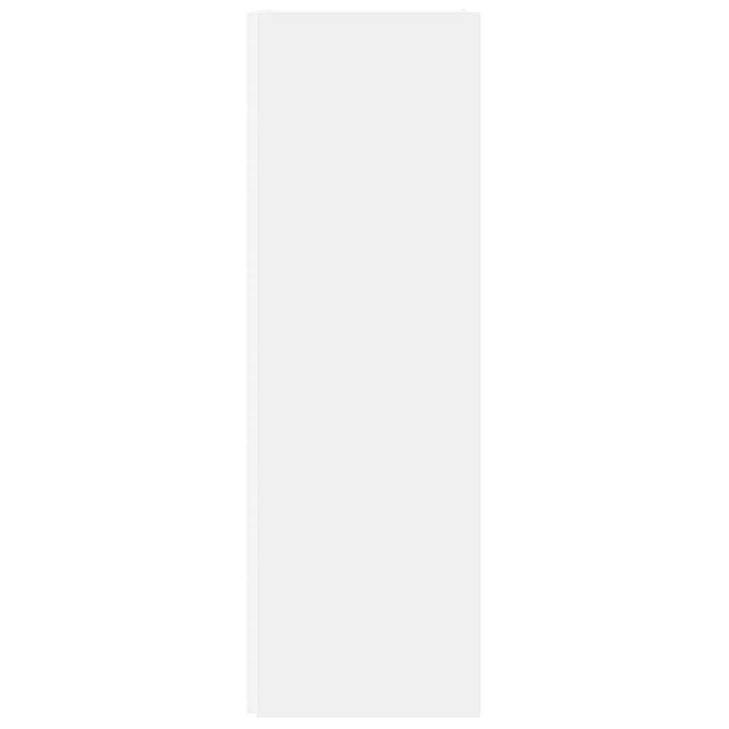 Dulap de colț, alb, 33x33x100 cm, PAL
