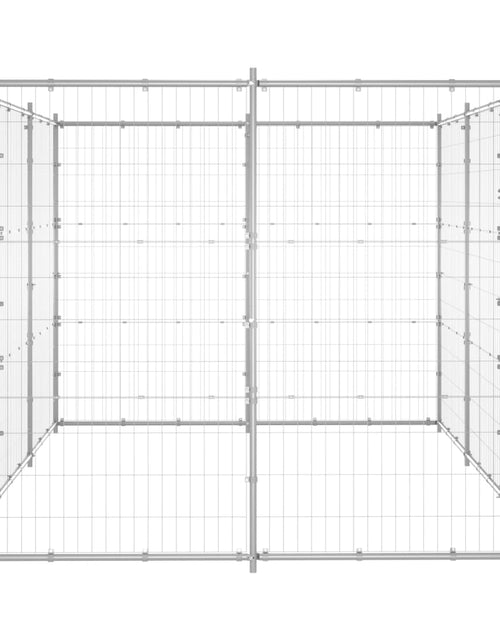 Загрузите изображение в средство просмотра галереи, Padoc câini de exterior, 7,26 m², oțel galvanizat
