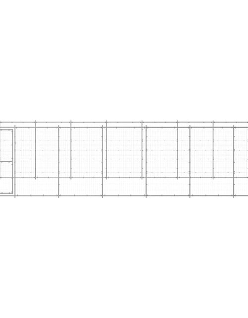 Загрузите изображение в средство просмотра галереи, Padoc pentru câini de exterior, 33,88 m², oțel galvanizat
