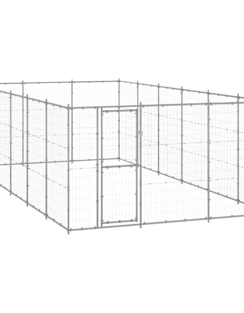 Загрузите изображение в средство просмотра галереи, Padoc pentru câini de exterior, 21,78 m², oțel galvanizat
