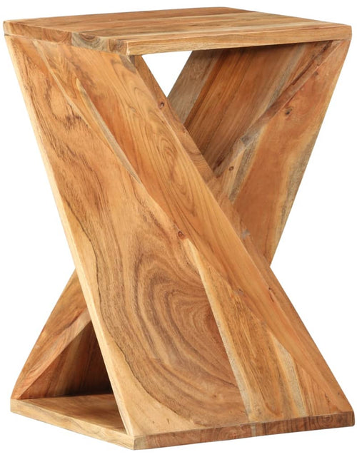 Загрузите изображение в средство просмотра галереи, Masă laterală, 35x35x55 cm, lemn masiv de acacia
