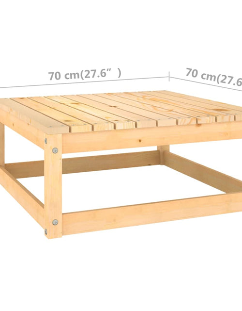 Загрузите изображение в средство просмотра галереи, Set mobilier de grădină din 8 piese, lemn masiv de pin - Lando
