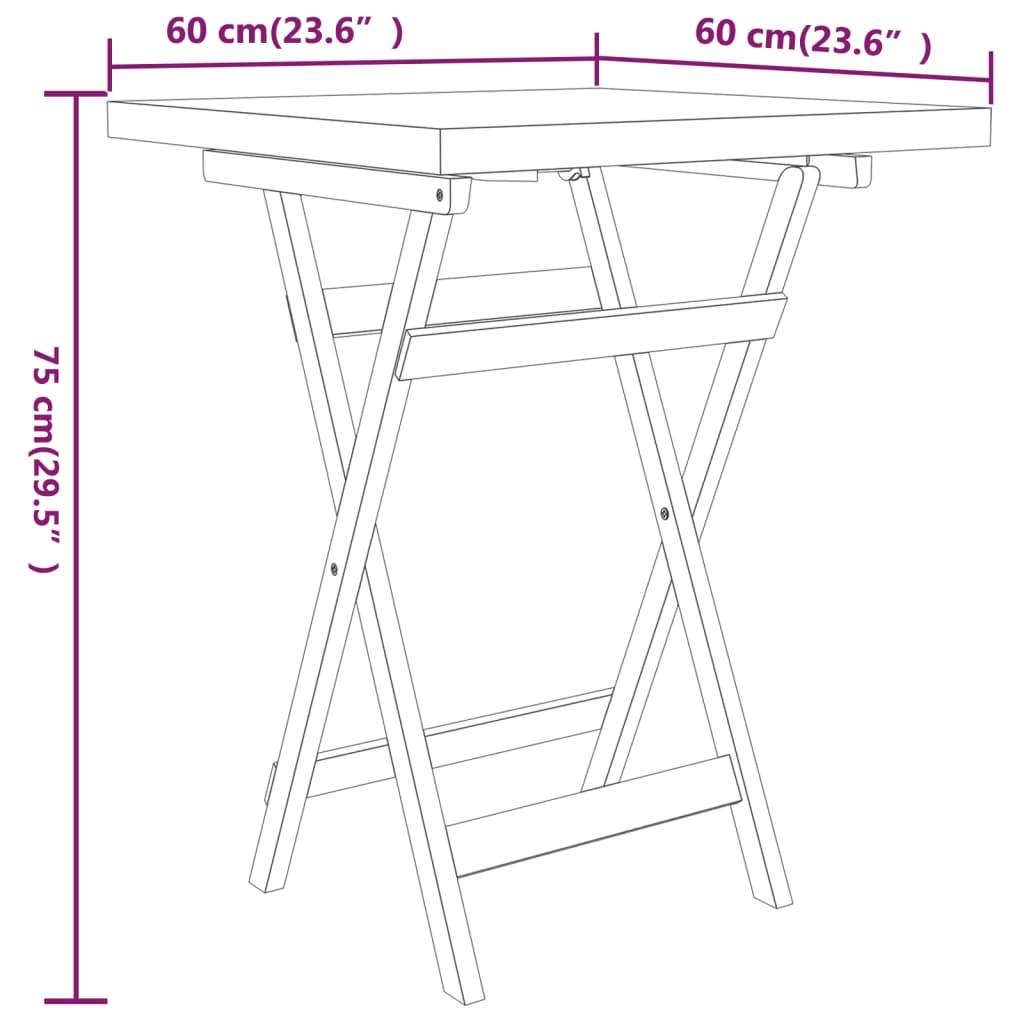 Set mobilier de grădină, 3 piese, lemn masiv de tec