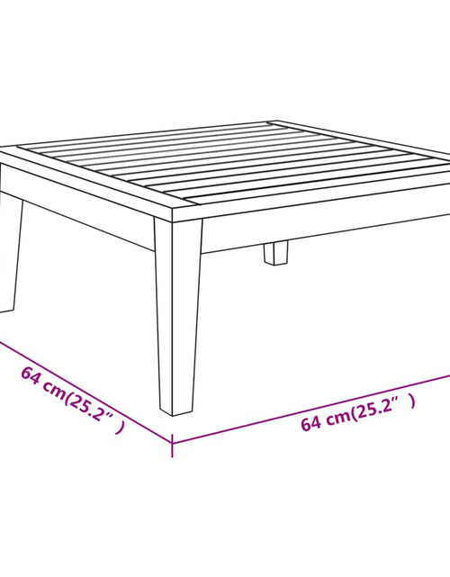 Загрузите изображение в средство просмотра галереи, Set mobilier grădină perne alb/crem, 4 piese, lemn de acacia
