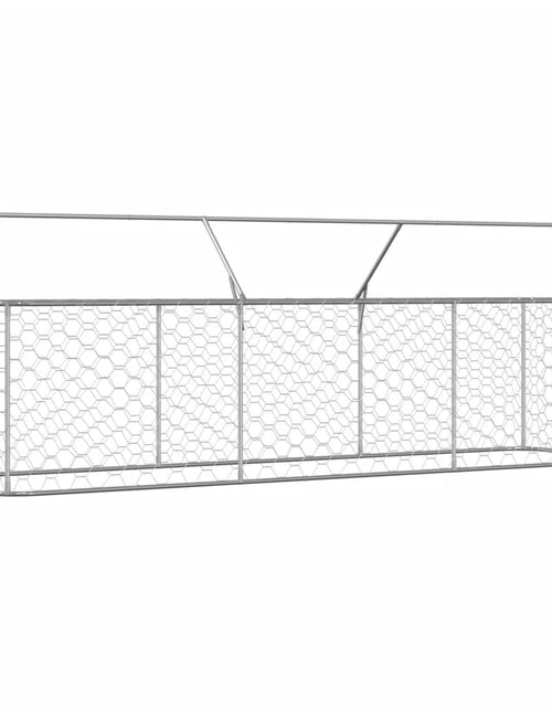 Загрузите изображение в средство просмотра галереи, Padoc pentru câini de exterior, cu acoperiș, 400x100x150 cm
