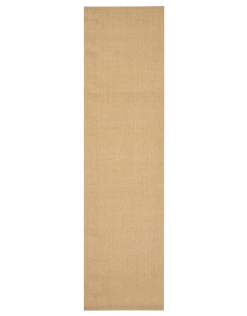 Загрузите изображение в средство просмотра галереи, Covor din sisal, natural, 66x250 cm
