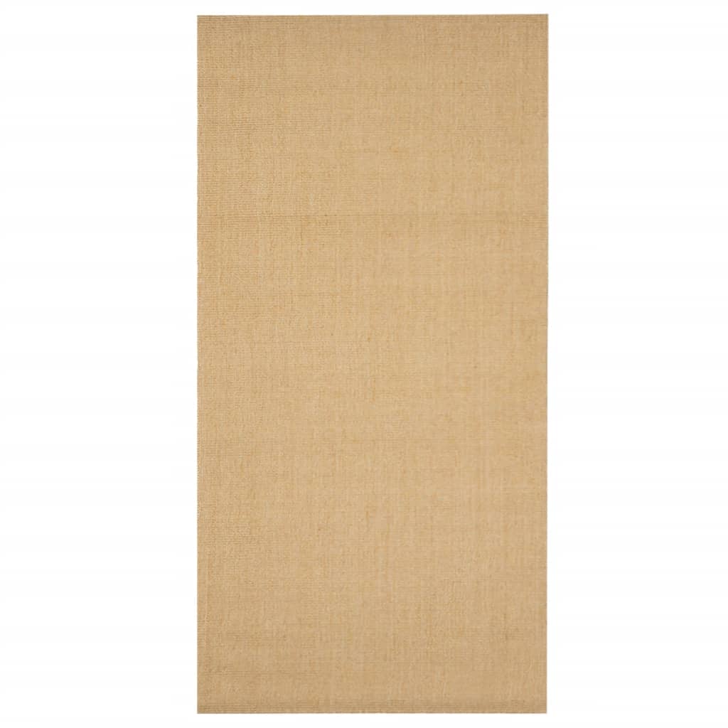 Covor din sisal, natural, 100x200 cm