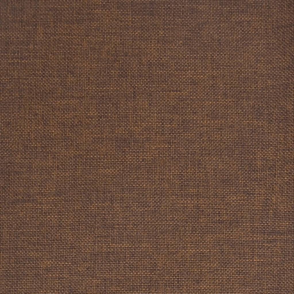 Scaun de bucătărie, maro, material textil