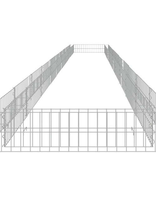 Încărcați imaginea în vizualizatorul Galerie, Strat înălțat de gabion, 1000x100x20 cm, oțel galvanizat
