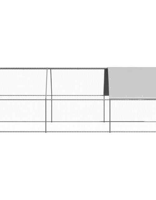 Загрузите изображение в средство просмотра галереи, Coteț de păsări pentru exterior, 3x6x2 m, oțel zincat
