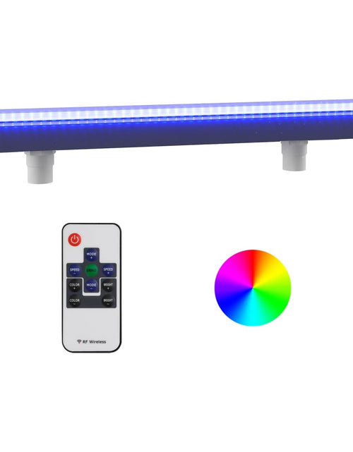 Загрузите изображение в средство просмотра галереи, Deversor de cascadă cu LED-uri RGB, acrilic, 108 cm
