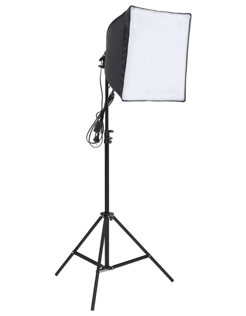 Încărcați imaginea în vizualizatorul Galerie, Kit studio foto cu set de lămpi, fundal și reflector
