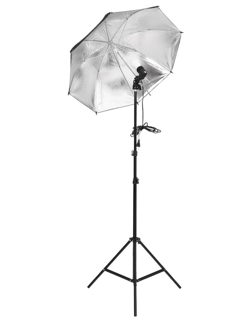 Încărcați imaginea în vizualizatorul Galerie, Kit studio foto cu set de lumini, fundal și reflector
