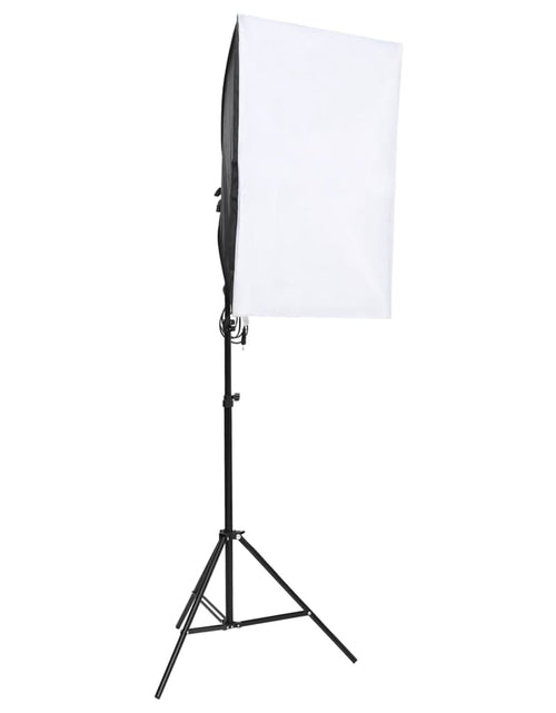 Încărcați imaginea în vizualizatorul Galerie, Kit studio foto cu set de lumini, fundal și reflector
